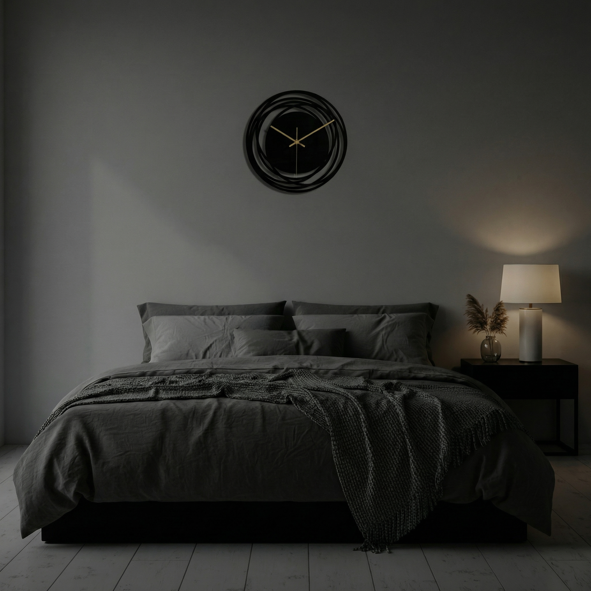Horloge murale silencieuse Anif – design moderne