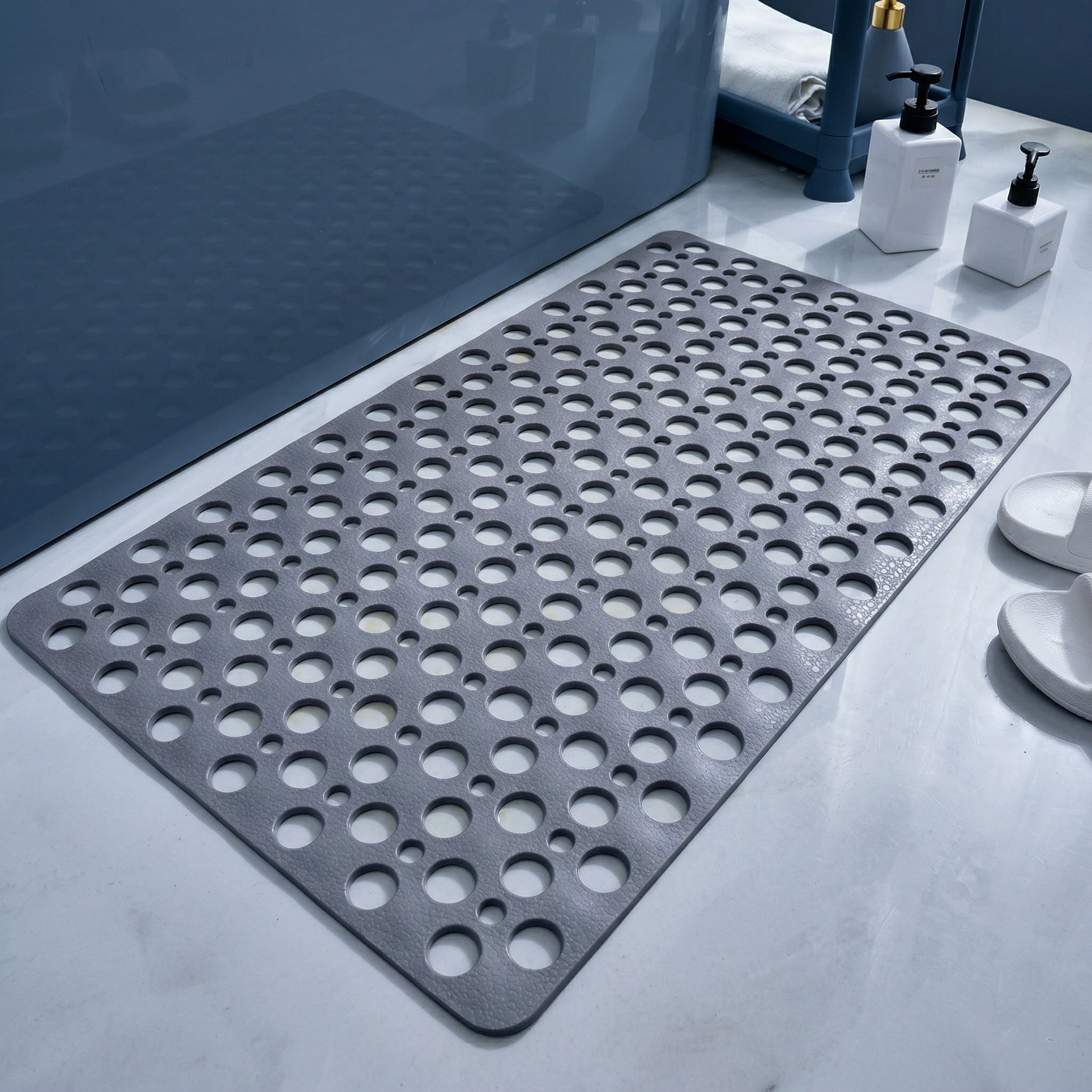 Tapis de douche antidérapant antibactérien