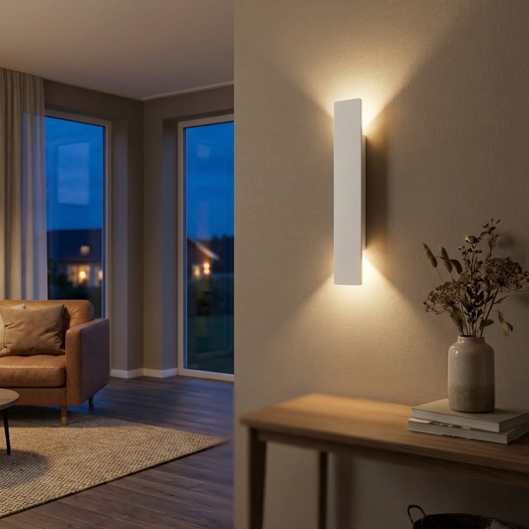 Applique murale LED étanche linéaire