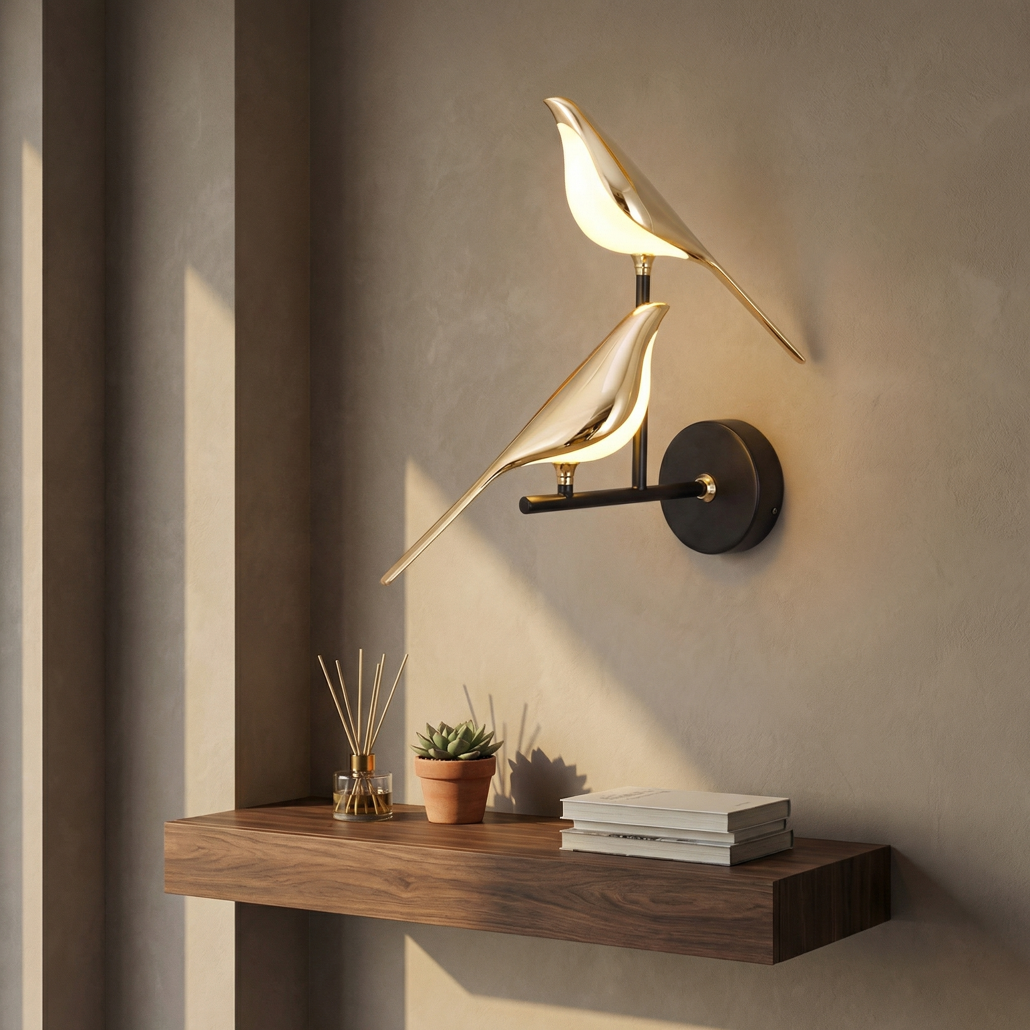 Applique murale moderne MrBird en forme d’oiseaux