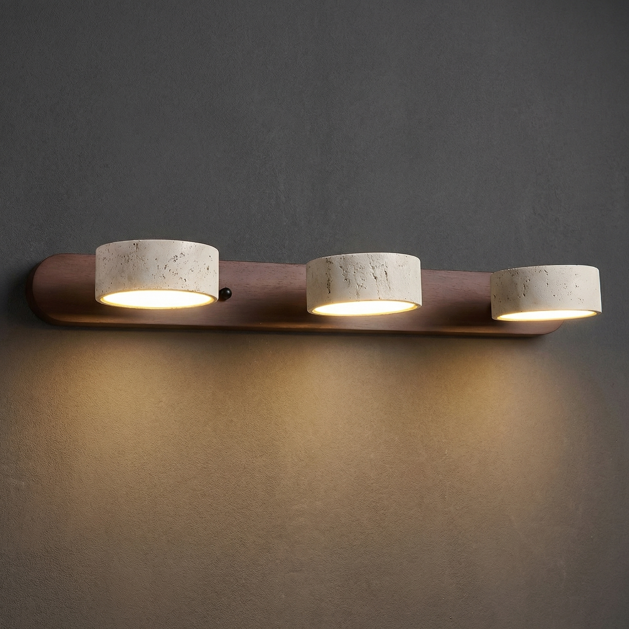 Applique murale travertin