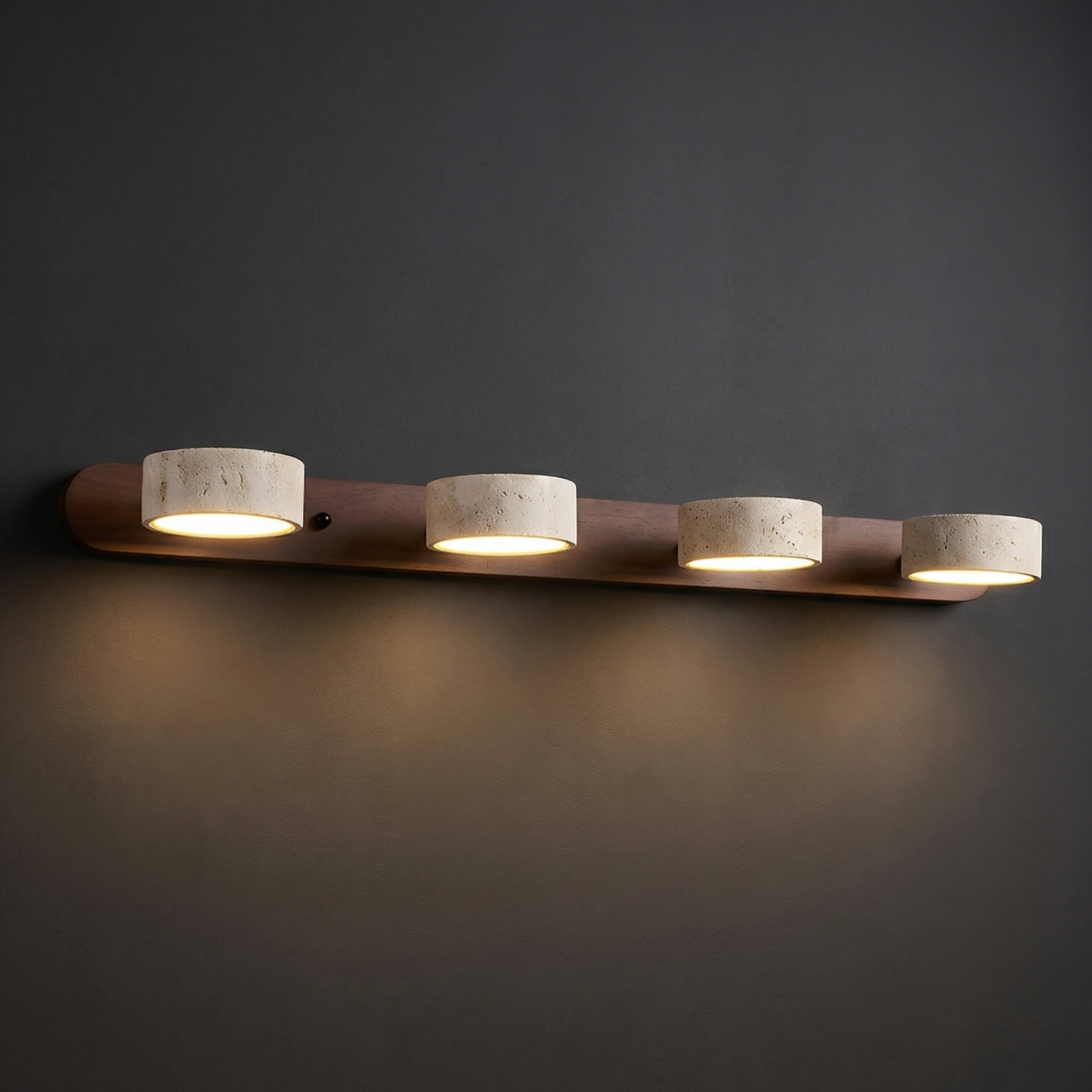 Applique murale travertin